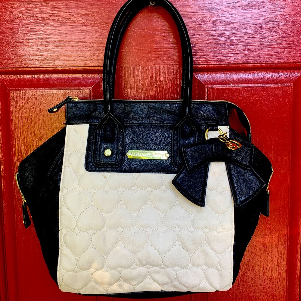 Betsey Johnson vegan leather purse